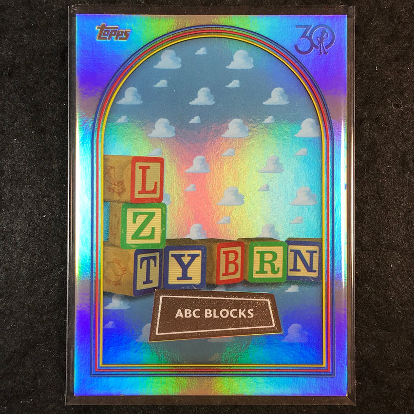 2025 Topps Toy Story ABC BLOCKS Base #44
