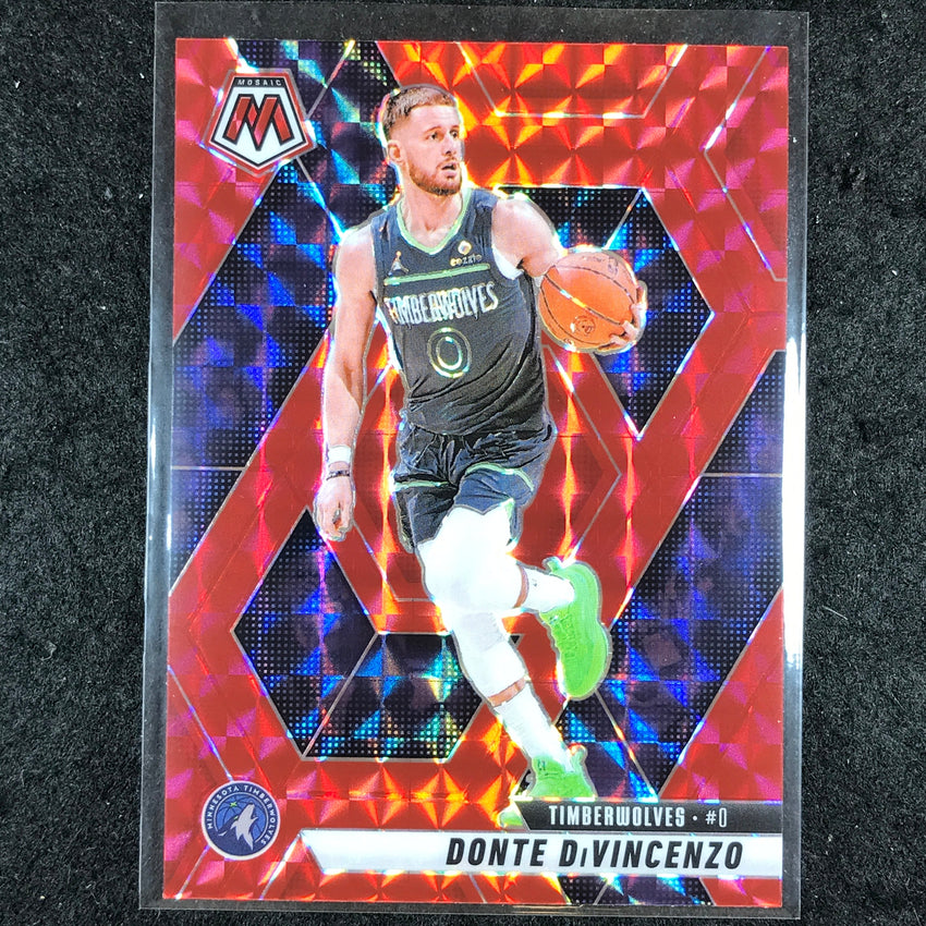 2024-25 Mosaic DONTE DIVINCENZO Red Mosaic #73