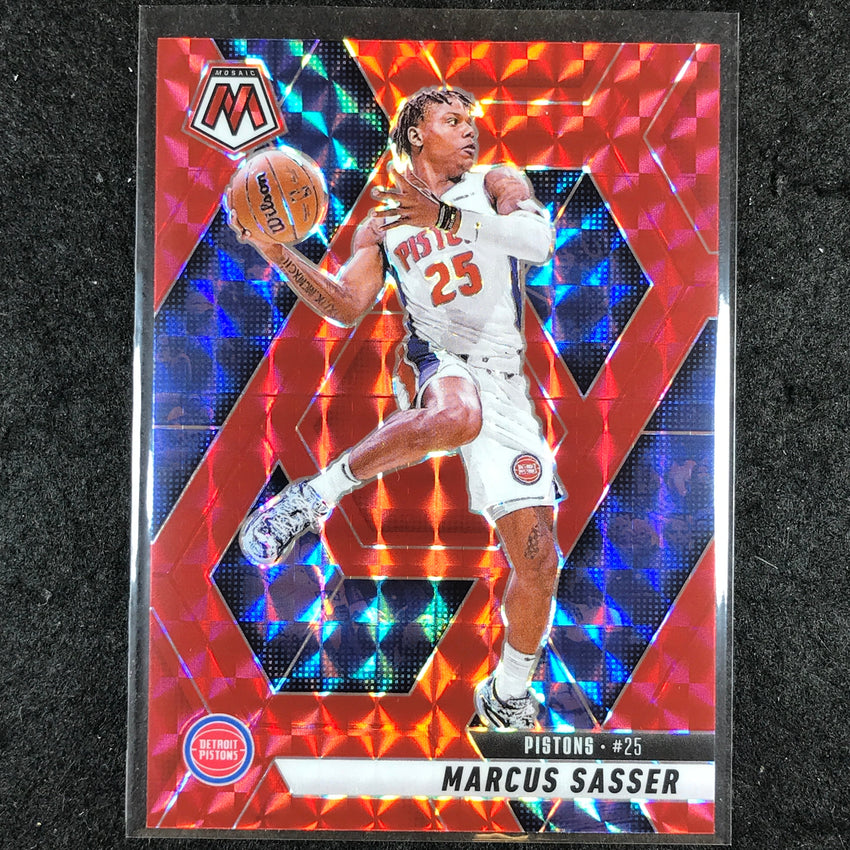 2024-25 Mosaic MARCUS SASSER Red Mosaic #78