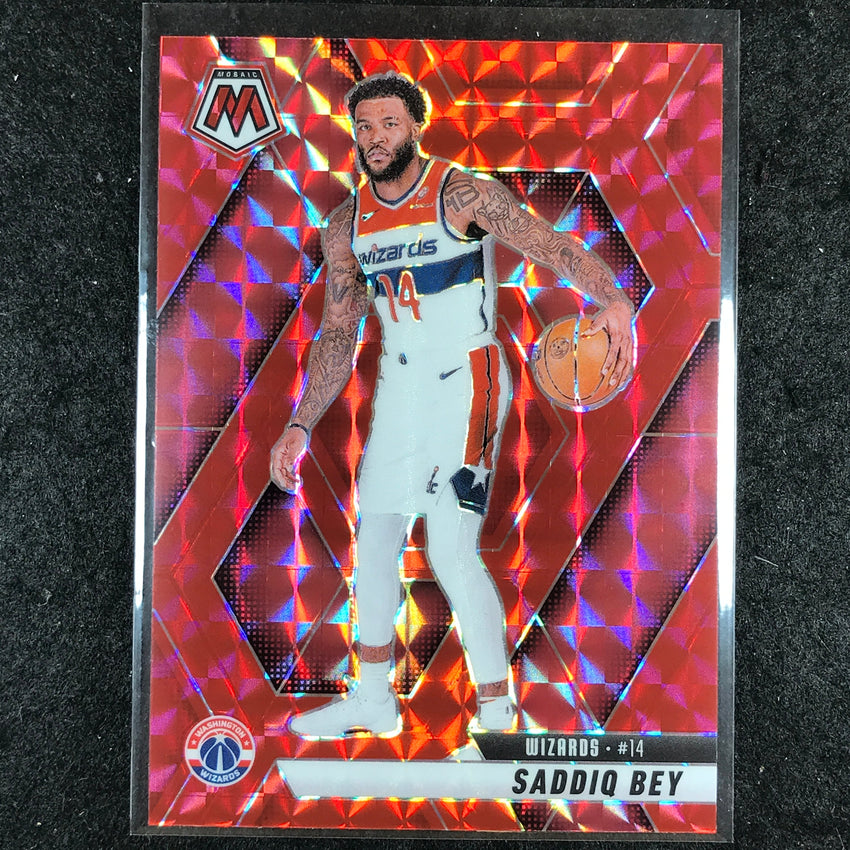 2024-25 Mosaic SADDIQ BEY Red Mosaic #79