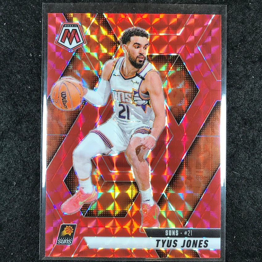 2024-25 Mosaic TYUS JONES Red Mosaic #94