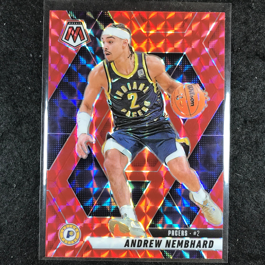 2024-25 Mosaic ANDREW NEMBHARD Red Mosaic #108