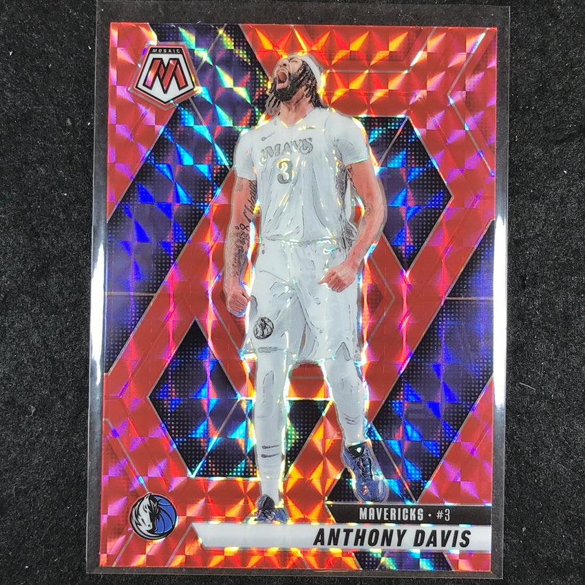 2024-25 Mosaic ANTHONY DAVIS Red Mosaic #118