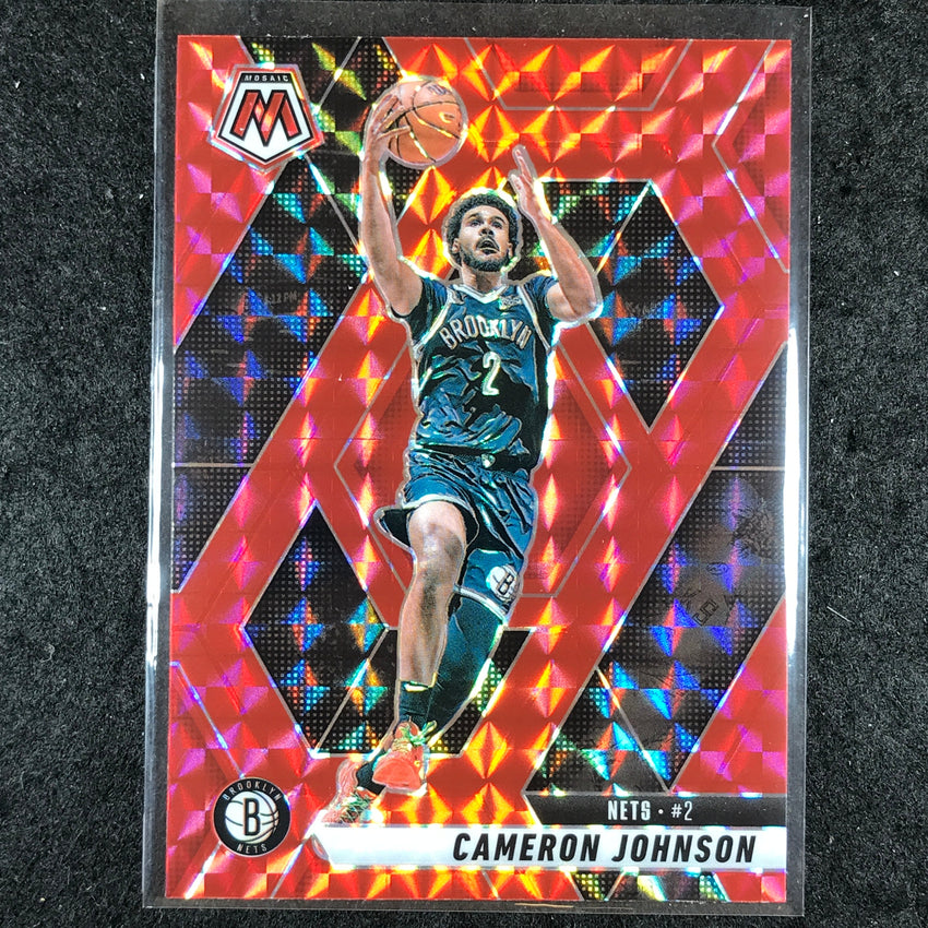 2024-25 Mosaic CAMERON JOHNSON Red Mosaic #160