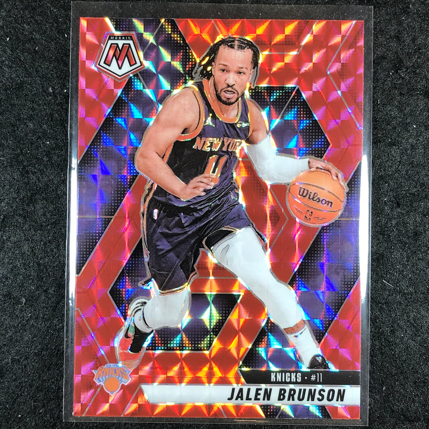 2024-25 Mosaic JALEN BRUNSON Red Mosaic #176