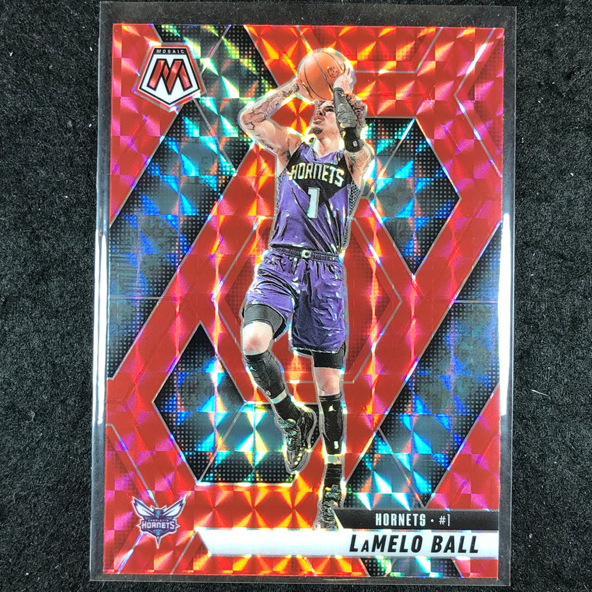 2024-25 Mosaic LAMELO BALL Red Mosaic #190