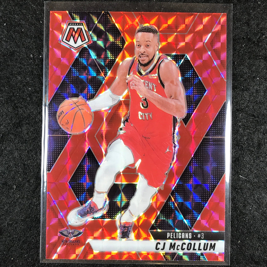 2024-25 Mosaic CJ MCCOLLUM Red Mosaic #191