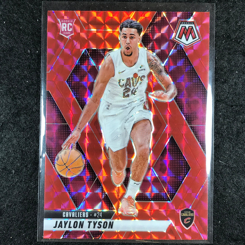 2024-25 Mosaic JAYLON TYSON Rookie Red Mosaic #217