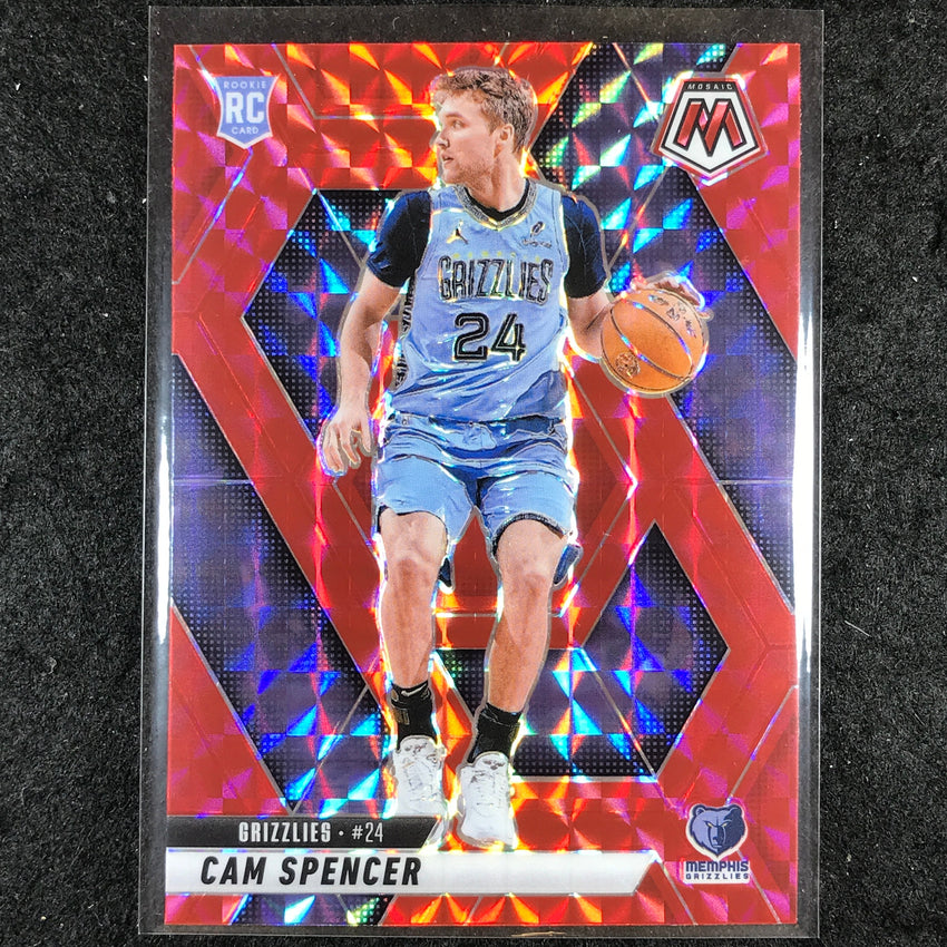 2024-25 Mosaic CAM SPENCER Rookie Red Mosaic #227