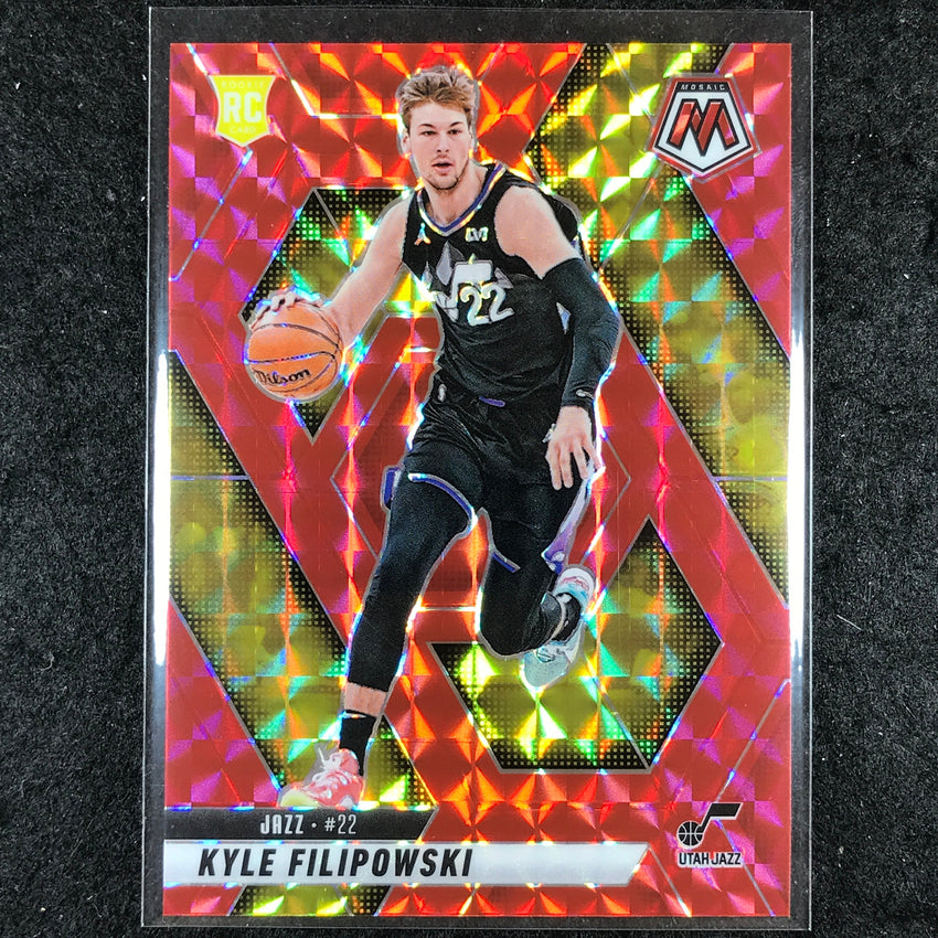 2024-25 Mosaic KYLE FILIPOWSKI Rookie Red Mosaic #231