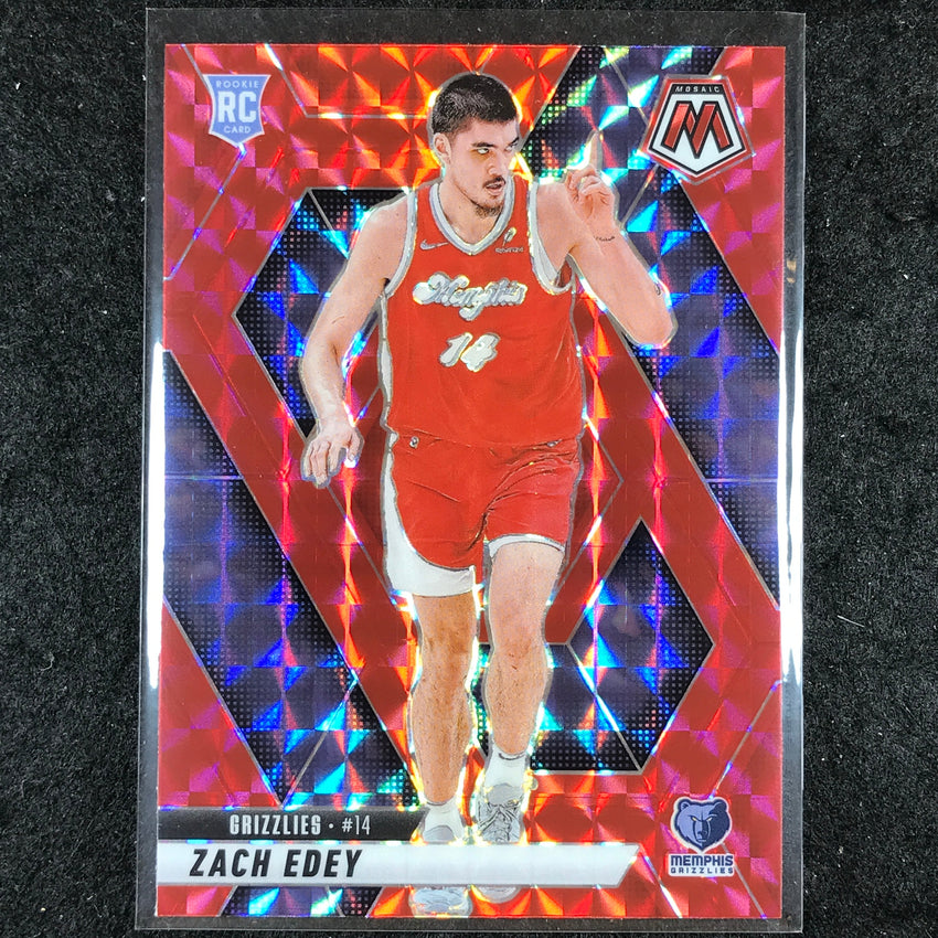 2024-25 Mosaic ZACH EDEY Rookie Red Mosaic #248
