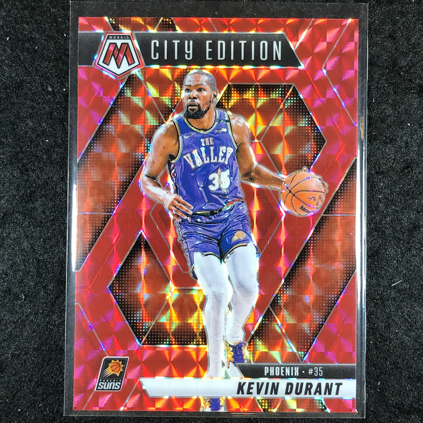 2024-25 Mosaic KEVIN DURANT City Edition Red Mosaic #280