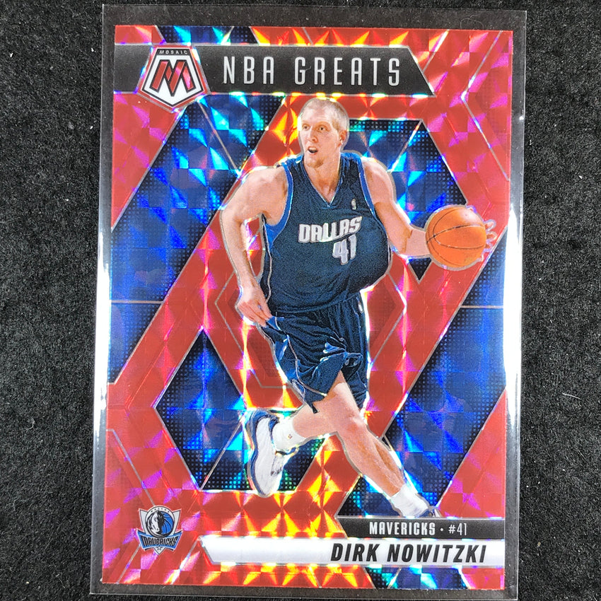 2024-25 Mosaic DIRK NOWITZKI NBA Greats Red Mosaic #295