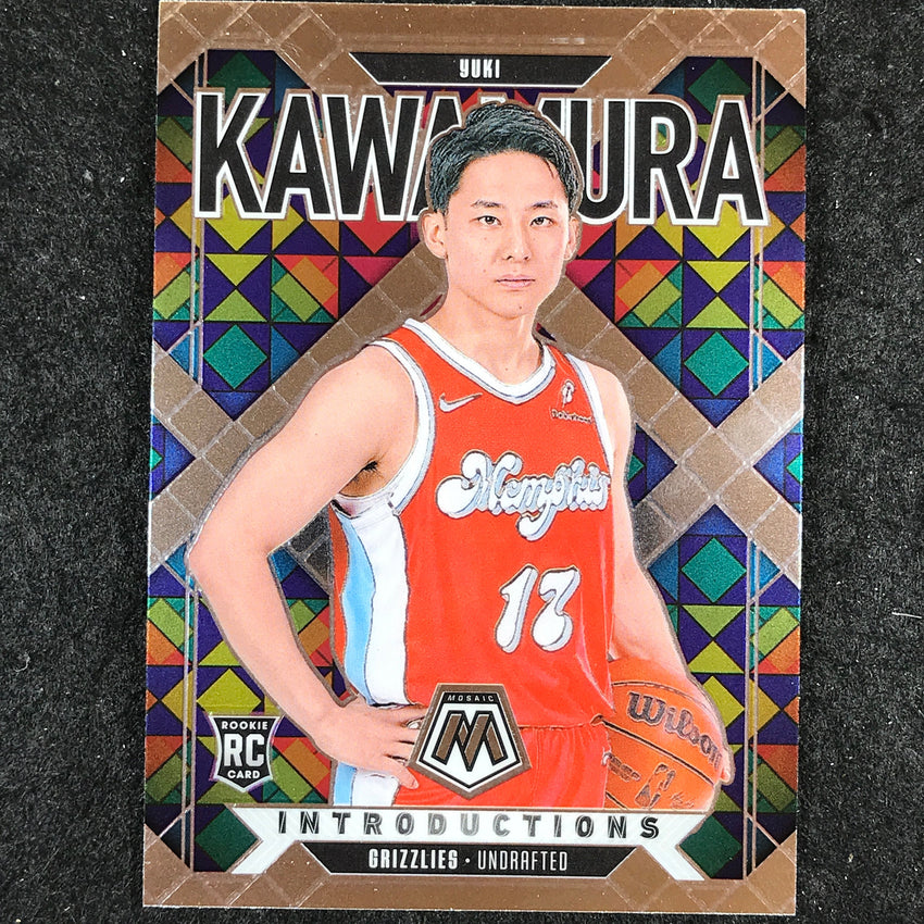 2024-25 Mosaic YUKI KAWAMURA Introductions Rookie Base #4