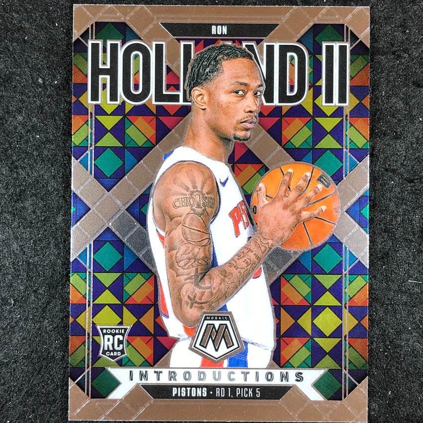 2024-25 Mosaic RON HOLLAND II Introductions Rookie Base #13