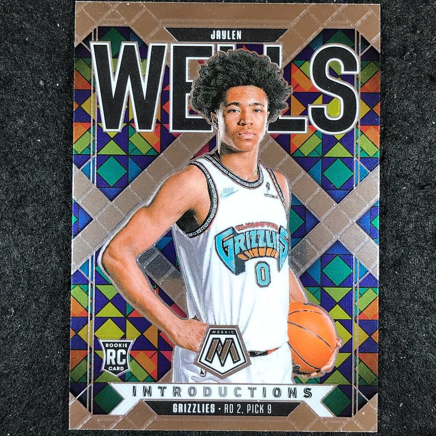 2024-25 Mosaic JAYLEN WELLS Introductions Rookie Base #18