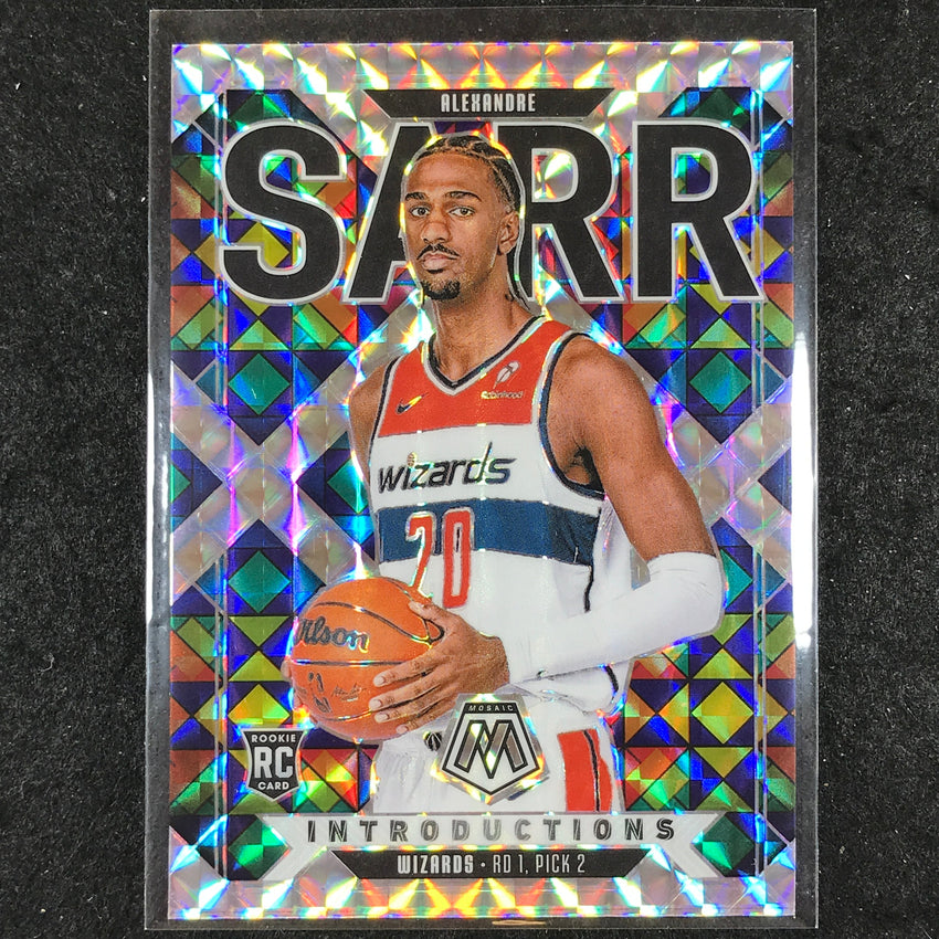 2024-25 Mosaic ALEXANDRE SARR Introductions Rookie Mosaic #2