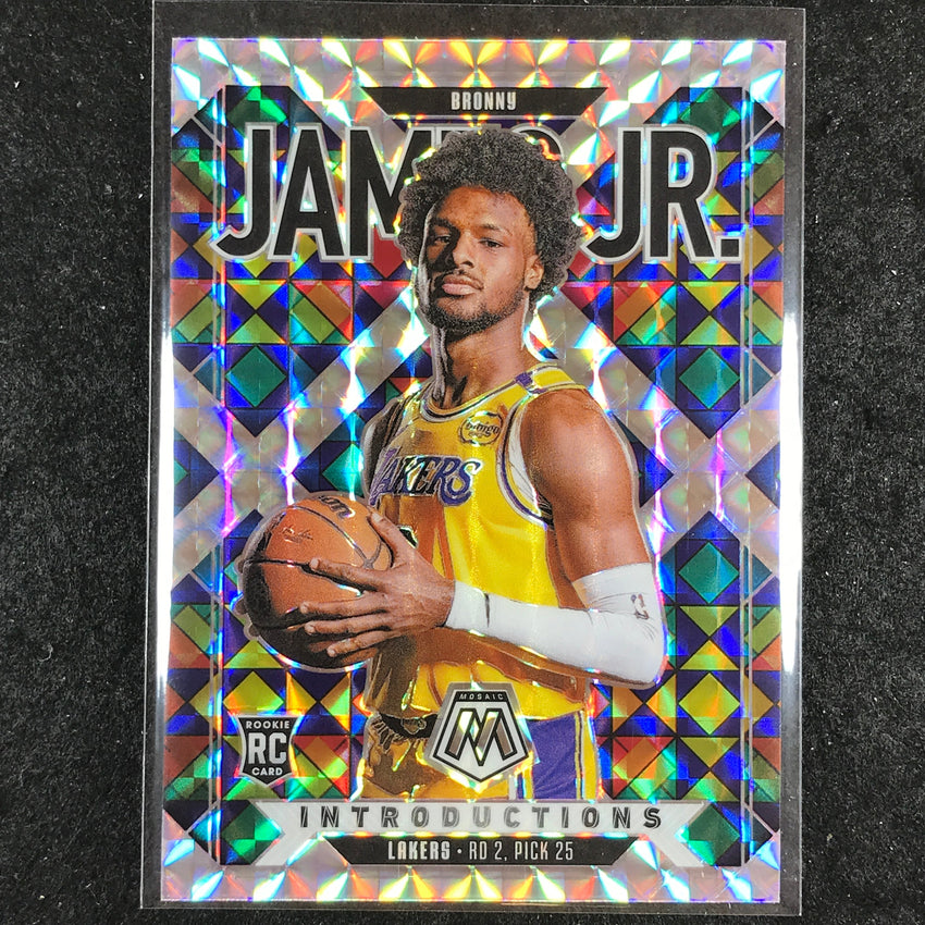 2024-25 Mosaic BRONNY JAMES JR. Introductions Rookie Mosaic #8