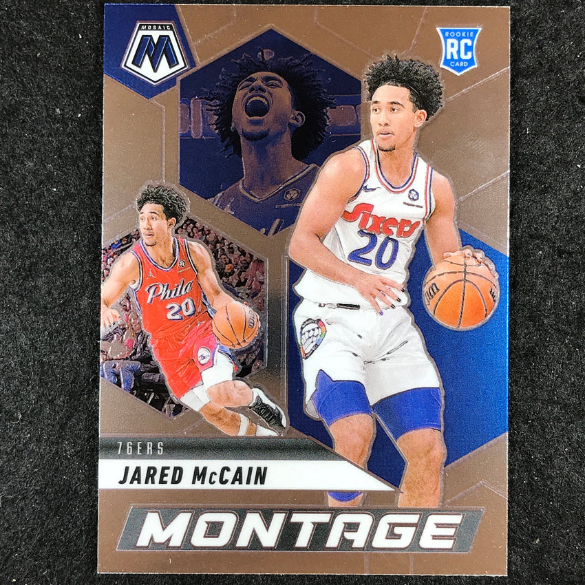 2024-25 Mosaic JARED MCCAIN Montage Rookie Base #5