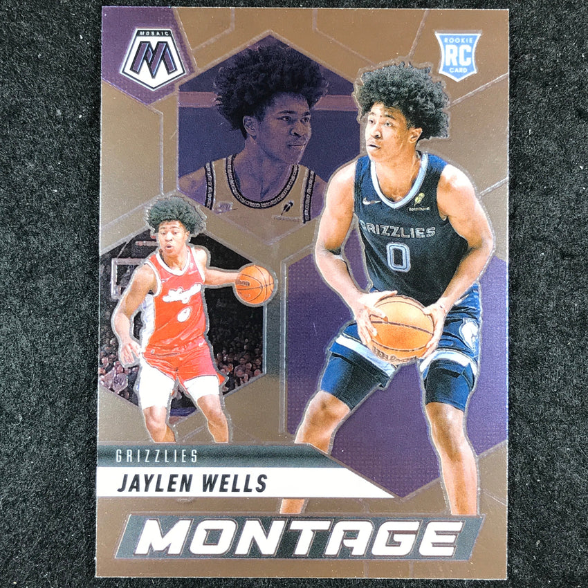 2024-25 Mosaic JAYLEN WELLS Montage Rookie Base #20