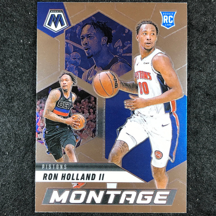 2024-25 Mosaic RON HOLLAND II Montage Rookie Base #23