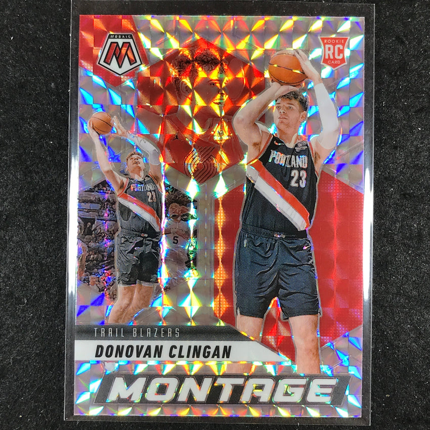 2024-25 Mosaic DONOVAN CLINGAN Montage Rookie Mosaic #6