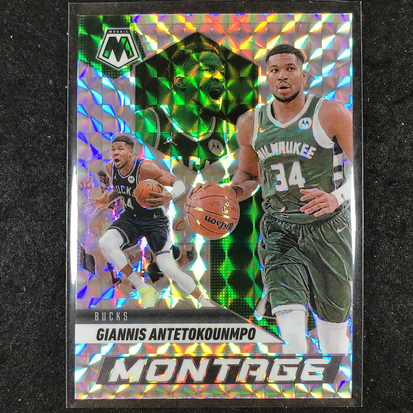 2024-25 Mosaic GIANNIS ANTETOKOUNMPO Montage Mosaic #17