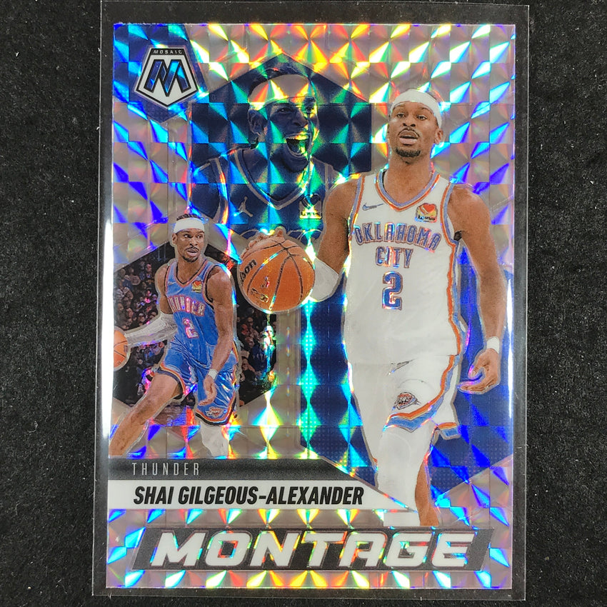 2024-25 Mosaic SHAI GILGEOUS-ALEXANDER Montage Mosaic #18