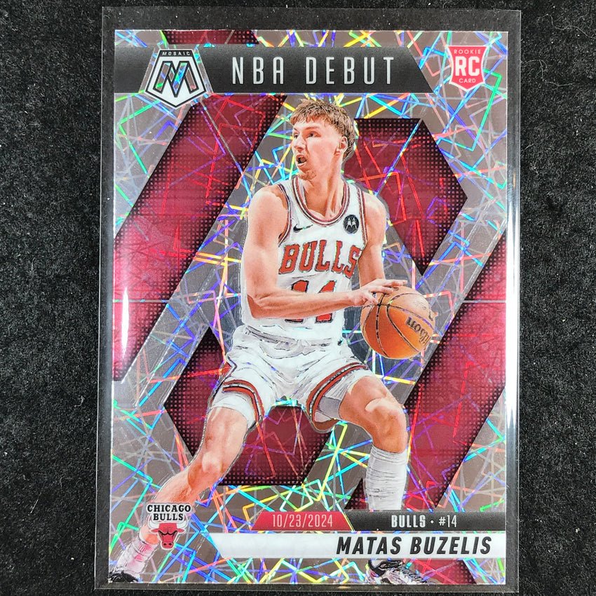 2024-25 Mosaic MATAS BUZELIS Rookie NBA Debut Premium Lazer #257