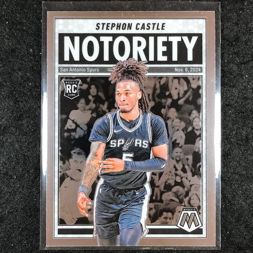 2024-25 Mosaic STEPHON CASTLE Notoriety Base #2