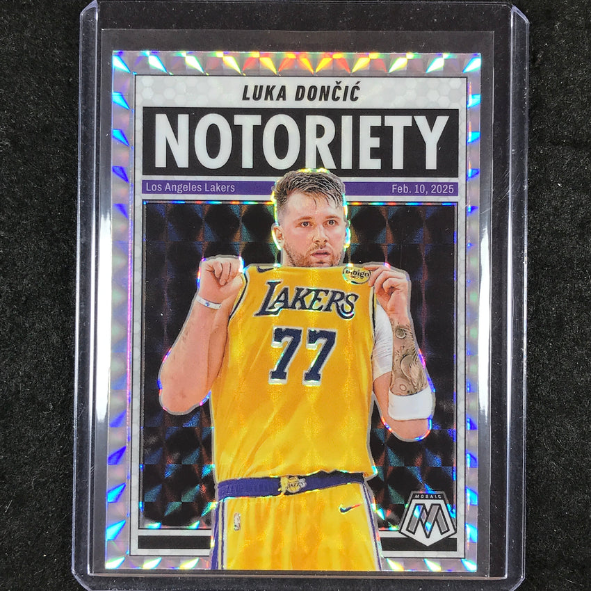 2024-25 Mosaic LUKA DONCIC Notoriety Mosaic #5
