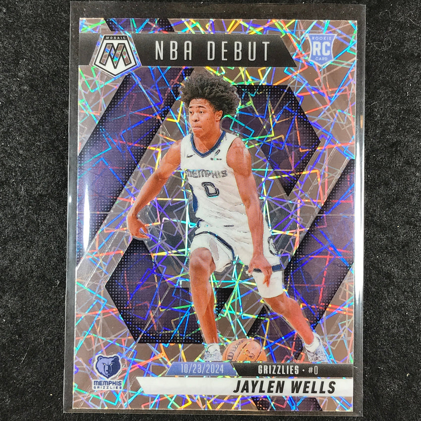 2024-25 Mosaic JAYLEN WELLS Rookie NBA Debut Premium Lazer #260