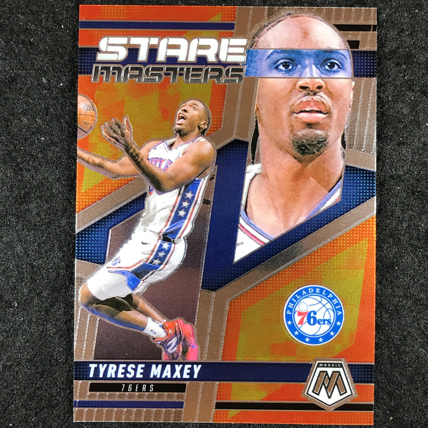 2024-25 Mosaic TYRESE MAXEY Stare Masters Base #12