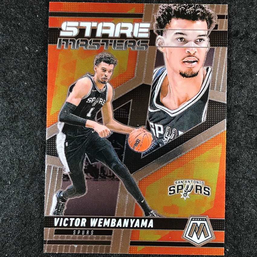 2024-25 Mosaic VICTOR WEMBANYAMA Stare Masters Base #15