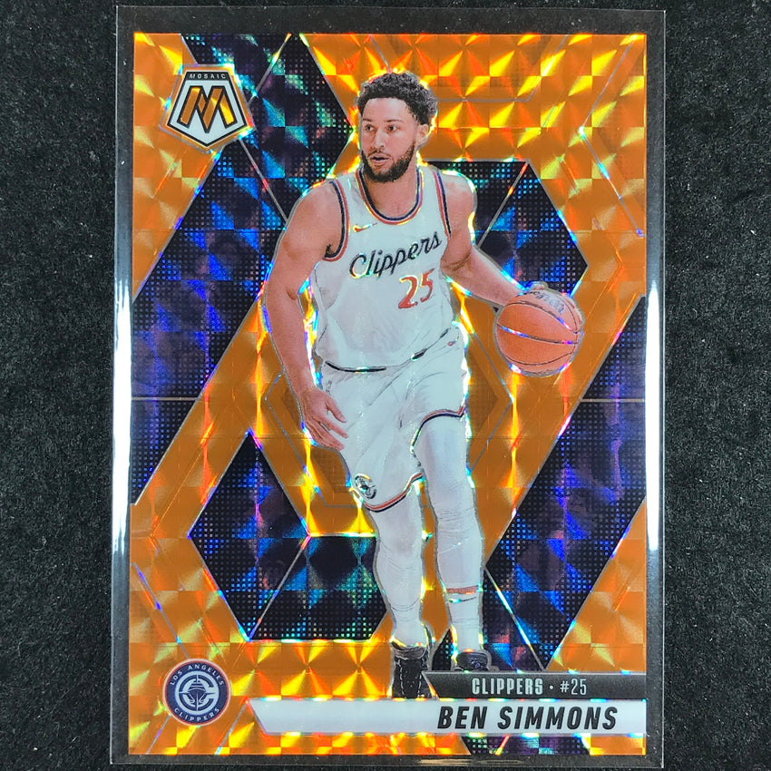 2024-25 Mosaic BEN SIMMONS Orange Mosaic /249 #30