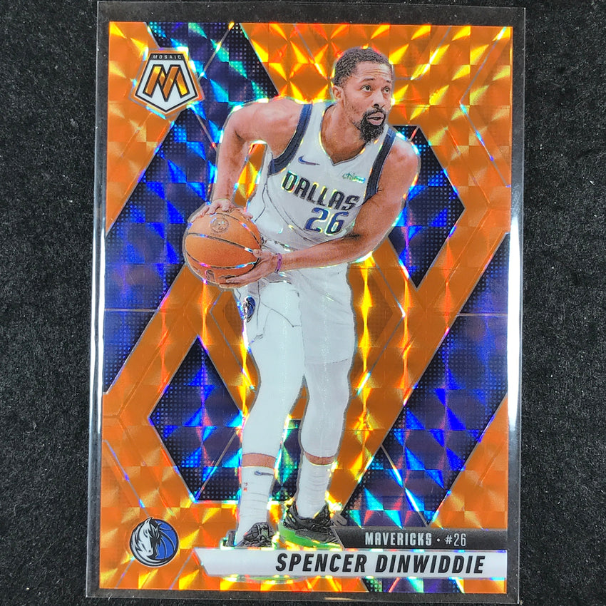 2024-25 Mosaic SPENCER DINWIDDIE Orange Mosaic /249 #34
