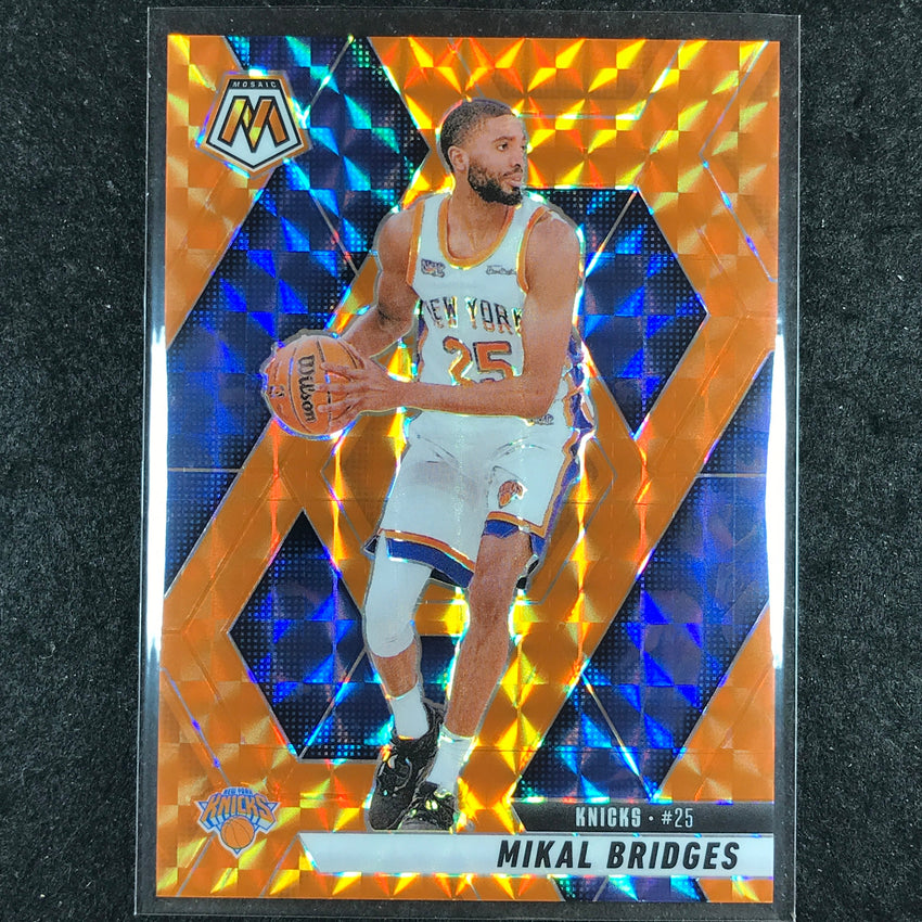 2024-25 Mosaic MIKAL BRIDGES Orange Mosaic /249 #41