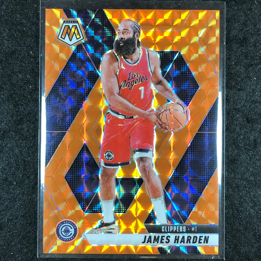 2024-25 Mosaic JAMES HARDEN Orange Mosaic /249 #42