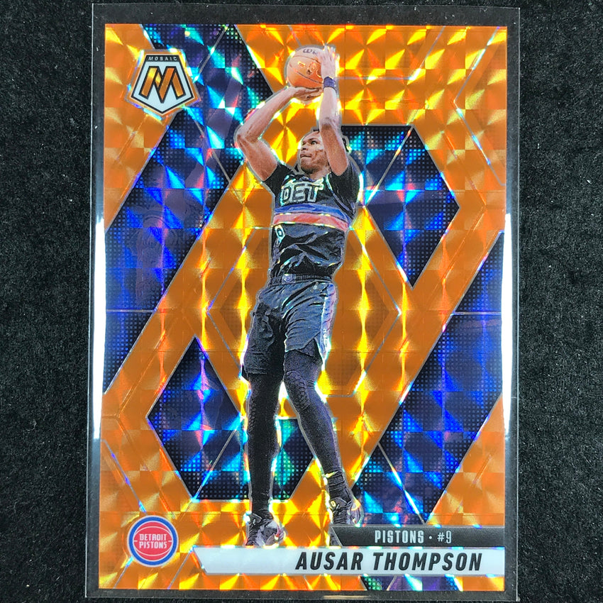 2024-25 Mosaic AUSAR THOMPSON Orange Mosaic /249 #46