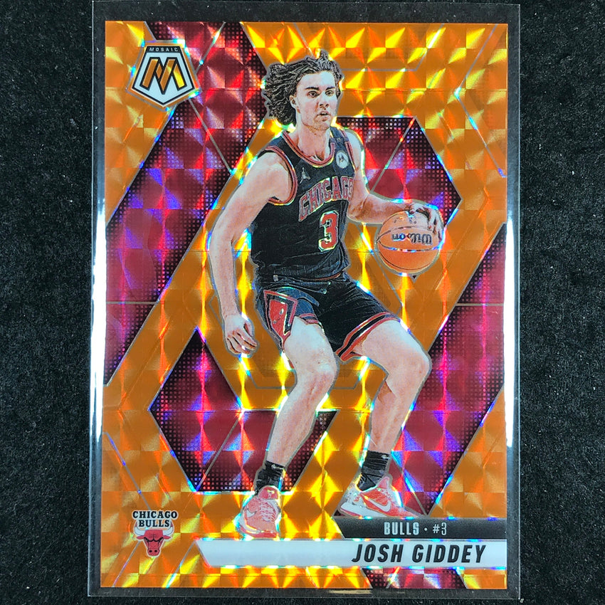 2024-25 Mosaic JOSH GIDDEY Orange Mosaic /249 #71