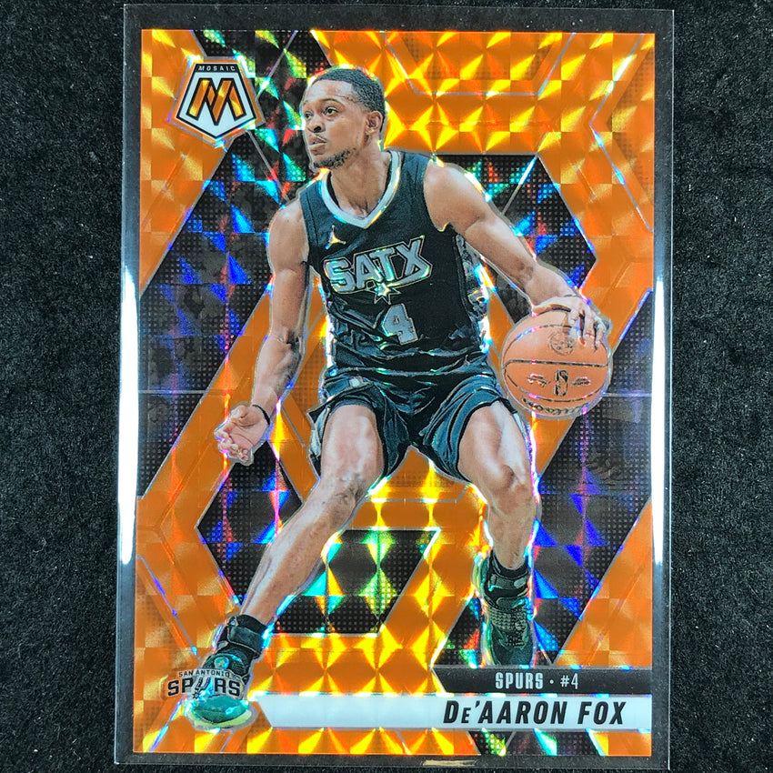 2024-25 Mosaic DE'AARON FOX Orange Mosaic /249 #124