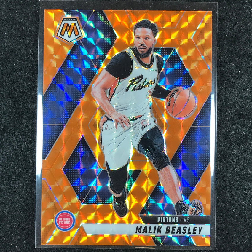 2024-25 Mosaic MALIK BEASLEY Orange Mosaic /249 #130