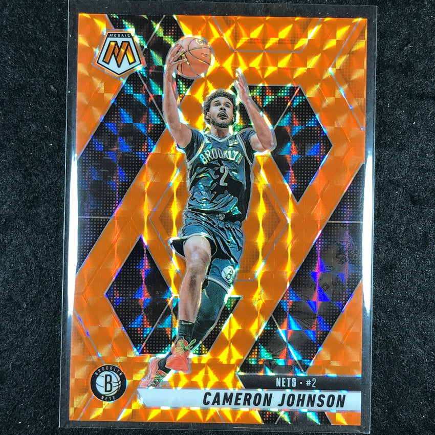 2024-25 Mosaic CAMERON JOHNSON Orange Mosaic /249 #160