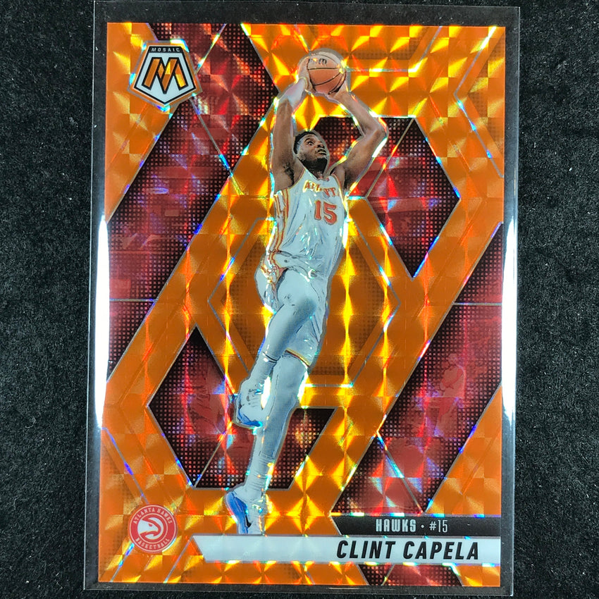 2024-25 Mosaic CLINT CAPELA Orange Mosaic /249 #173