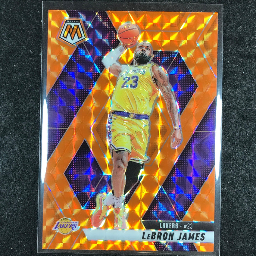 2024-25 Mosaic LEBRON JAMES Orange Mosaic /249 #180
