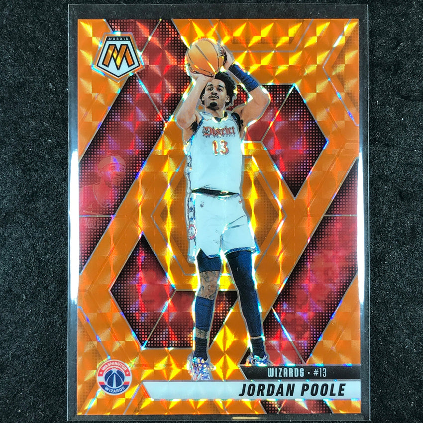 2024-25 Mosaic JORDAN POOLE Orange Mosaic /249 #197