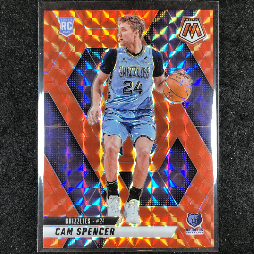 2024-25 Mosaic CAM SPENCER Rookie Orange Mosaic /249 #227