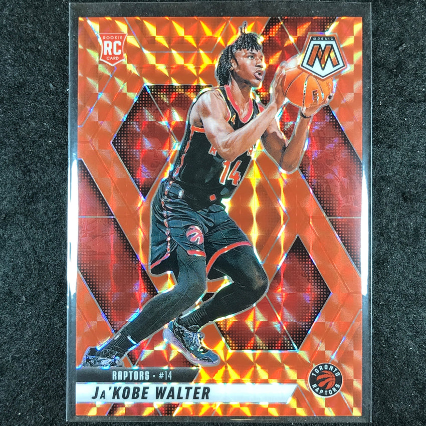 2024-25 Mosaic JA'KOBE WALTER Rookie Orange Mosaic /249 #234