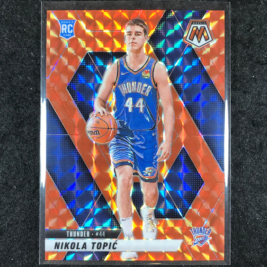 2024-25 Mosaic NIKOLA TOPIC Rookie Orange Mosaic /249 #242