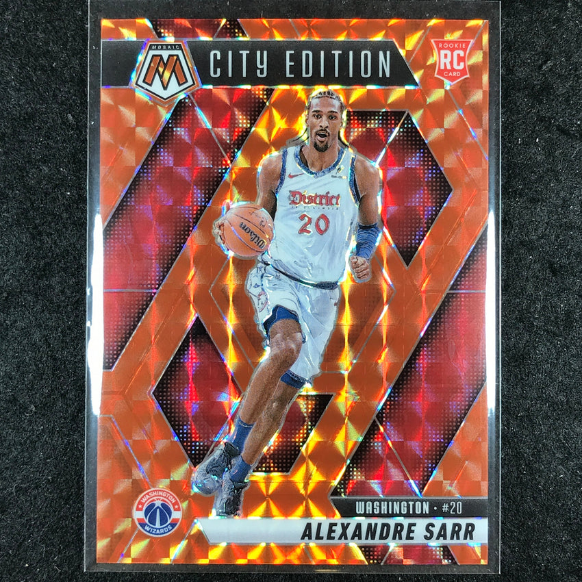 2024-25 Mosaic ALEXANDRE SARR Rookie City Edition Orange Mosaic /249 #278